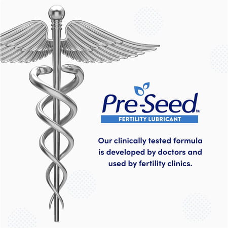 Pre-Seed Fertility Lubricant Paraben Free Gel For Couples Trying To Conceive 40g Tube + 9 Applicator