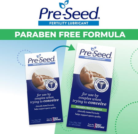 Pre-Seed Fertility Lubricant Paraben Free Gel For Couples Trying To Conceive 40g Tube + 9 Applicator