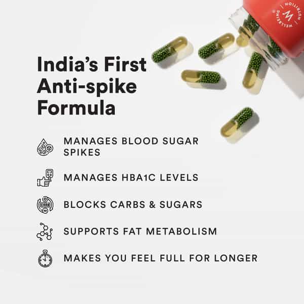 Wellbeing Nutrition Slow Diabetes Care With Clinically Proven | 60 Veg Capsules