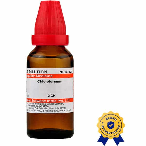 Dr. Willmar Schwabe India Chloroformum 12 Ch (30Ml) Pack Of 2