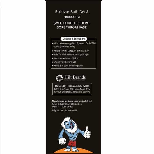 Bibo Cough Syrup - Premium Ayurveda - 20+ Herbs And Honey - 100Ml Bottle