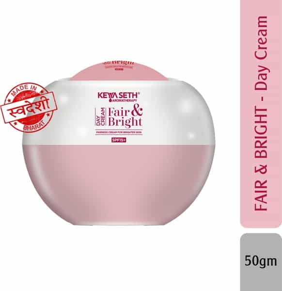Keya Seth Aromatherapy Fair & Bright Day Cream For Brighter Skin Spf 15+50Gm