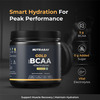 Nutrabay Gold Bcaa 2:1:1 With Electrolytes|5G Bcaa | Pre/Post Workout Energy Drink|250G | Pineapple