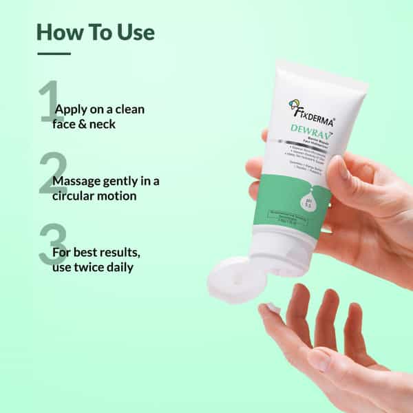 Fixderma Dewrav Barrier Repair Face Moisturizer|Peptide & Mango Butter |Restores Skin Barrier | 50Gm