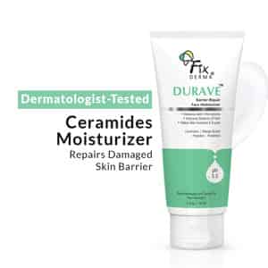 Fixderma Durave Ceramide Moisturizer For Face With Peptide & Mango Butter Moisturizer 50 Gm