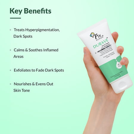 Fixderma Durave Ceramide Moisturizer For Face With Peptide & Mango Butter Moisturizer 50 Gm
