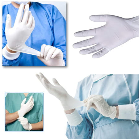 Latex Examination Gloves 100 Large