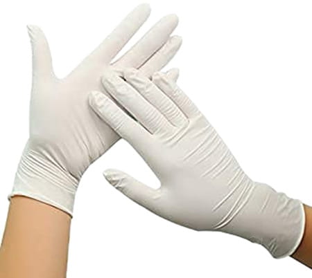 Latex Examination Gloves 100 Large