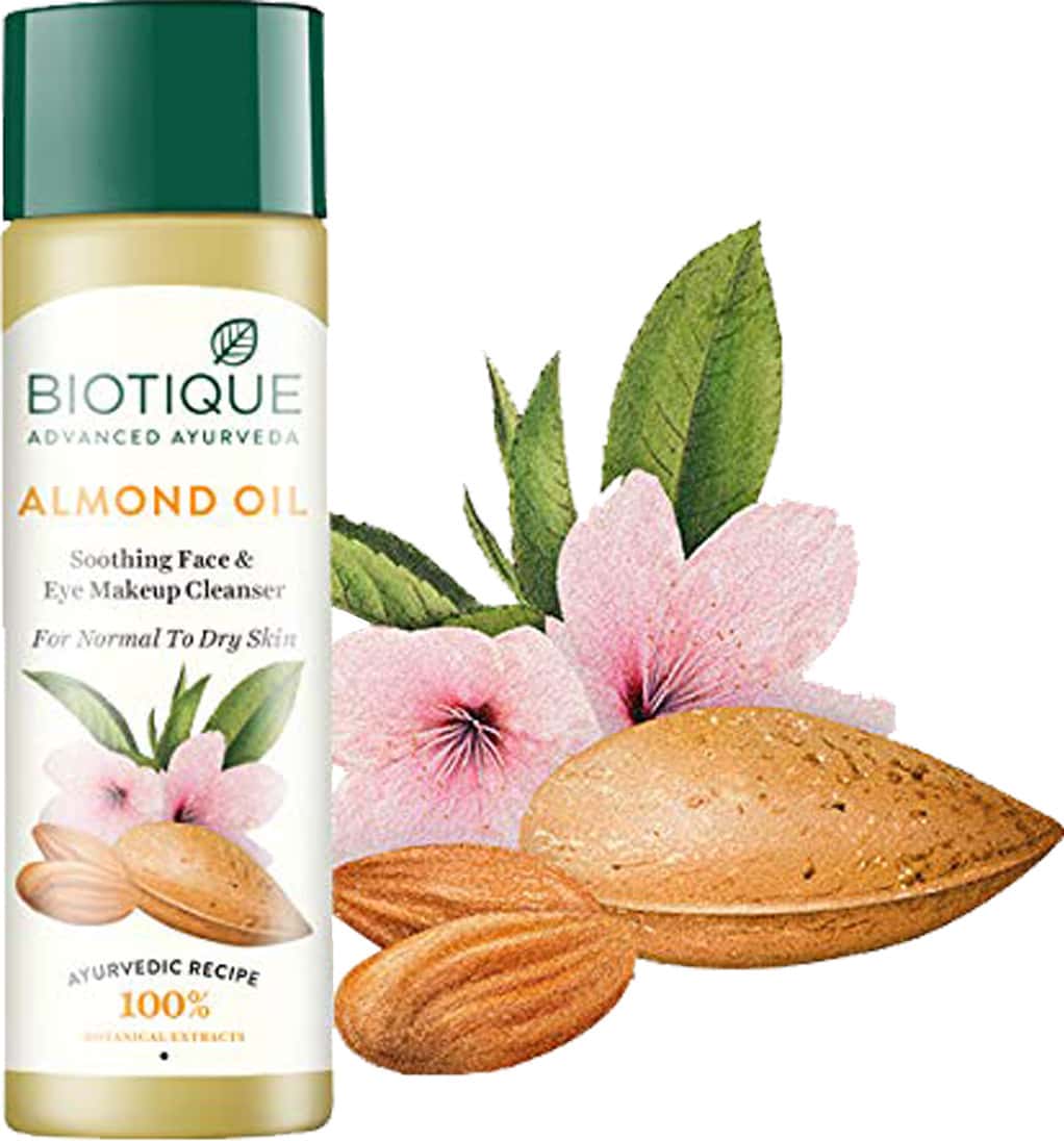 Biotique Bio Almond Oil Soothing Face & Eye Make Up Cleanser 120ml