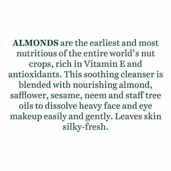 Biotique Bio Almond Oil Soothing Face & Eye Make Up Cleanser 120Ml