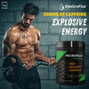 Electrofizz Pre-Workout Supercharge For Energy Power & Laser Focus - Green Apple Flavour