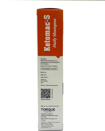 Ketomac-S Anti-Dandruff Shampoo With Selenium Sulfide & Conditioner 110 Ml (Pack Of 2)