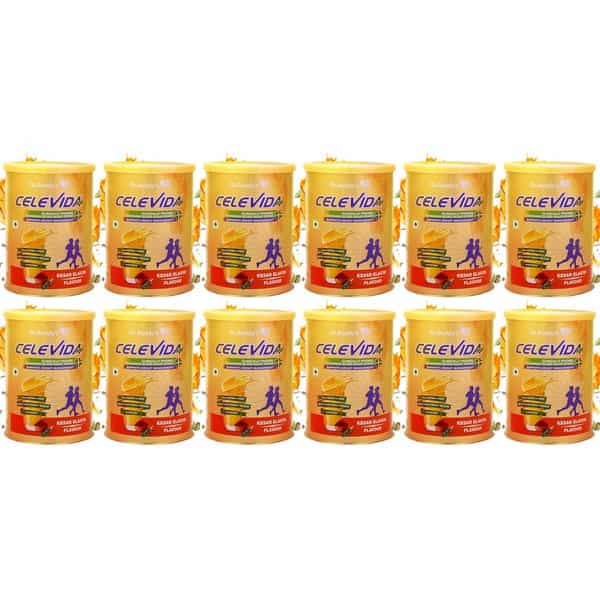 Celevida - Kesar Elaichi Flavor 400 G (Metal Tin) X Pack Of 12