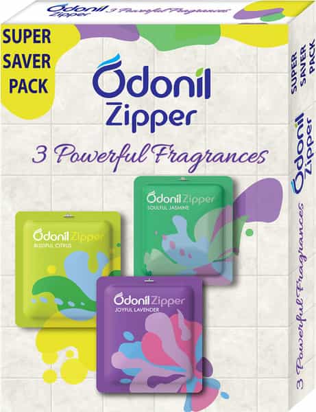 Dabur Odonil Zipper Mix10gx3 Super Saver Pack