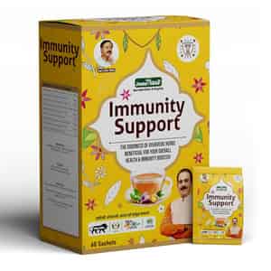 Jeena Sikho Immunity Support Ayurvedic Tea | Natural Herbal Tea Immunity Support | 60 Sachets