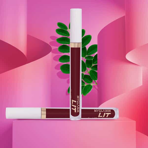 Myglamm Lit Liquid Matte Lipstick-Dank