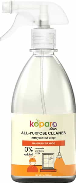 Koparo All Purpose Natural Cleaner Liquid Spray For Bathroom, Kitchen And Glass, Child Safe - 500 Ml