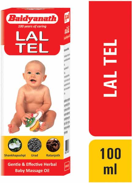 Baidyanath Asli Ayurved Lal Tel 100 Ml (Pack Of 2)