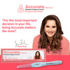 Accurate Advanced - One Step Midstream Urine Hcg Pregnancy Test Kit Device