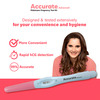 Accurate Advanced - One Step Midstream Urine Hcg Pregnancy Test Kit Device