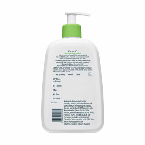 Cetaphil Moisturising Lotion | Normal To Combination Sensitive Skin | 473 Ml