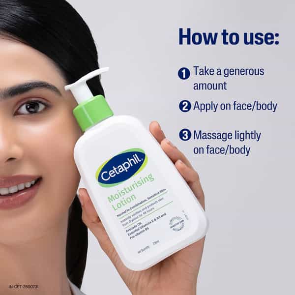 Cetaphil Moisturising Lotion | Normal To Combination Sensitive Skin | 473 Ml