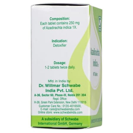 Dr. Willmar Schwabe India Azadirachta Indica Tablet 1x 20 No'S