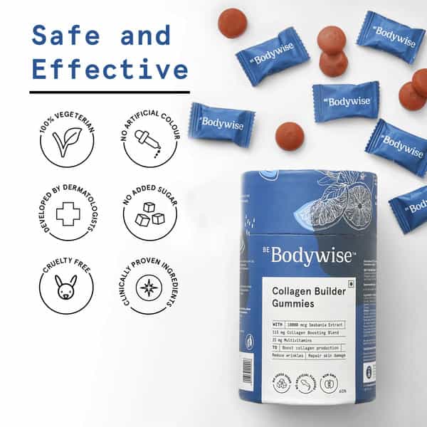 Be Bodywise Collagen Builder Gummies 60N