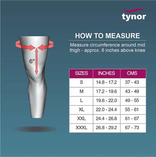 Tynor Neoprene Hinged Knee Support Large 1