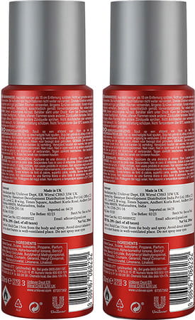 Brut Attraction Totale Deodorant Spray For Men Long-Lasting Fragrance 200 Ml (Pack Of 2)