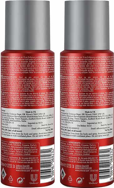 Brut Attraction Totale Deodorant Spray For Men Long-Lasting Fragrance 200 Ml (Pack Of 2)
