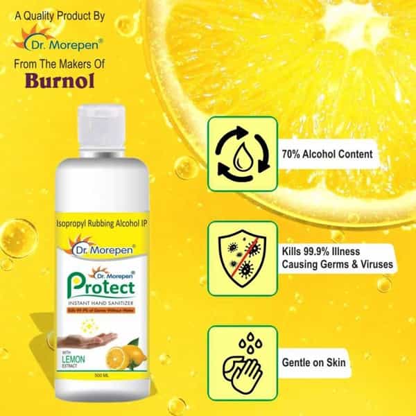 Dr. Morepen Protect Hand Sanitizer - 500 Ml