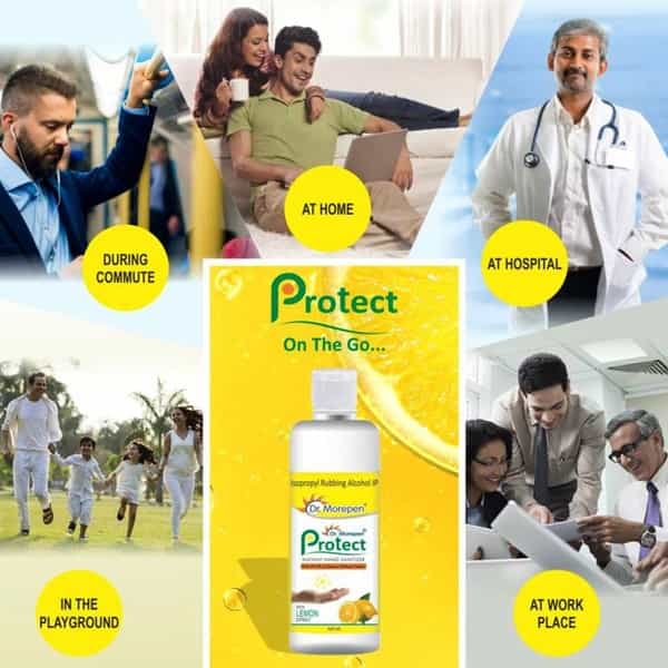 Dr. Morepen Protect Hand Sanitizer - 500 Ml