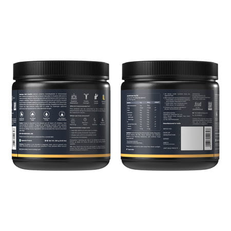 Nutrabay Gold Micronised Creatine Monohydrate - 250G | Pineapple Ice Tea|Pre/Post Workout Supplement