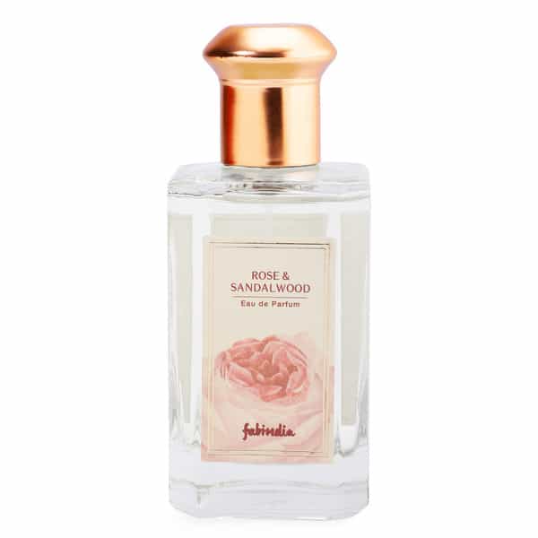 Fabindia Eau De Parfum Rose And Sandalwood Perfume- 100Ml