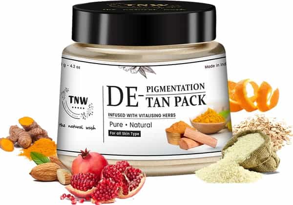Tnw The Natural Wash Skinfix Ayurvedic De-Tan And De-Pigmentation Pack - 120 Gm