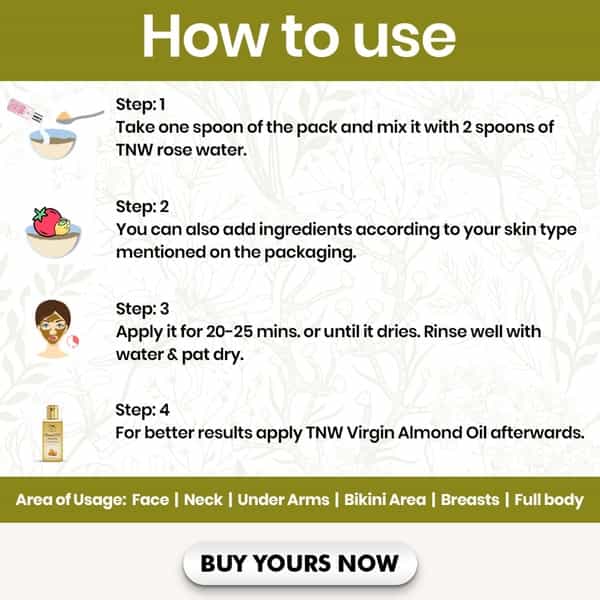 Tnw The Natural Wash Skinfix Ayurvedic De-Tan And De-Pigmentation Pack - 120 Gm