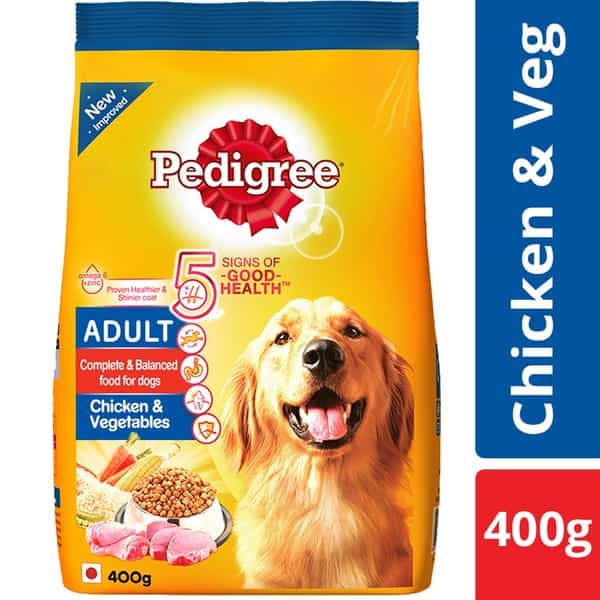 Pedigree Adult Chicken & Veg 400G