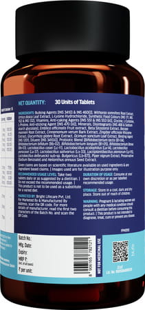 Hk Vitals Hair Multivitamin With Dht Blockers | Omega & Biotin | 30 Multivitamin Tablets