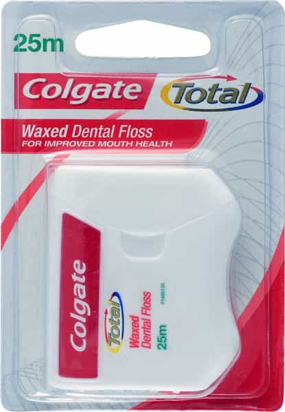 Colgate Total Waxed Dental Floss - 25M