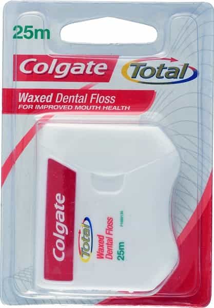 Colgate Total Waxed Dental Floss - 25M