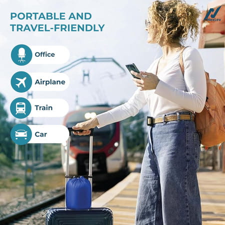 Nexlev Travel Neck Pillow Np-01 | Blue