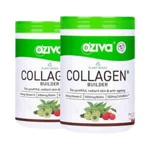 Oziva Collagen Builder Powder - Berry Orange 200 Gm