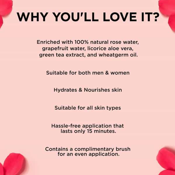 Colorbar Rose Clay Mask - 55 G