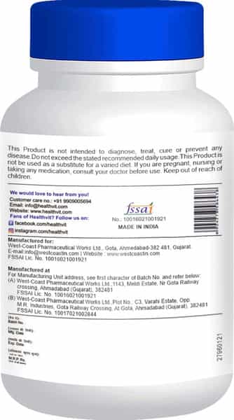 Healthvit Dandelion Root 1575 Mg 60 Capsules