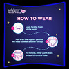 Whisper Super Absorbent Period Panty | L-Xl | 18 Pants