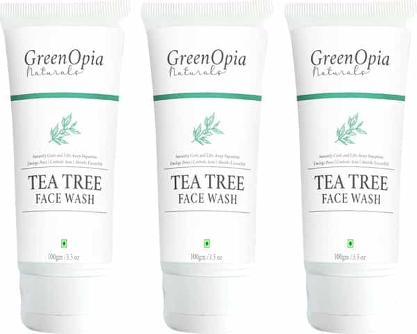Greenopia Tea Tree Face Wash Pack Of 3
