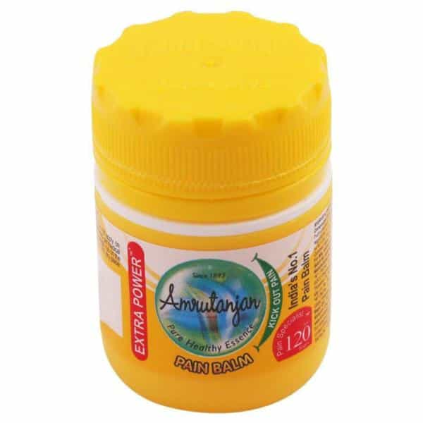 New Amrutanjan Pain Balm Extra Power Aromatic Action-7.4G(8Ml)