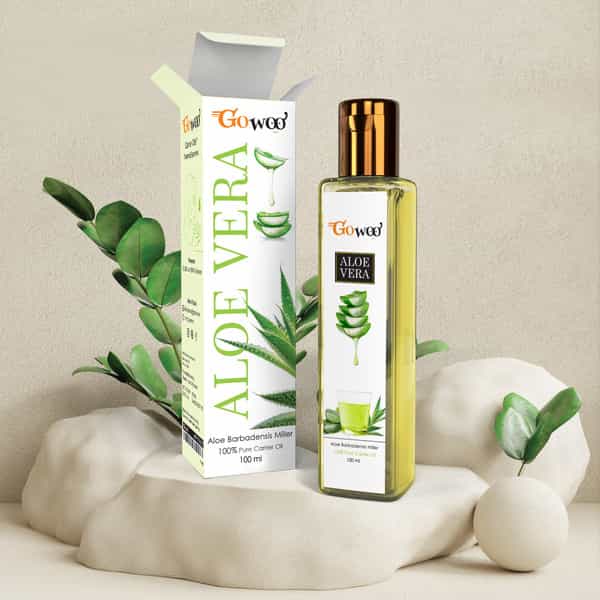 Pack Of 2 Orange Essential Oil & Aloe Vera Carrier Oil - 100% Pure & Natural Oil