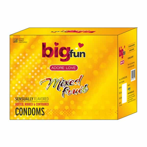 Bigfun Mixed Fruit-10 Pc Condom